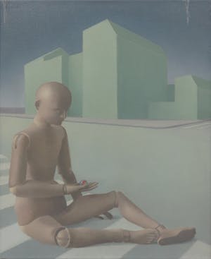 Dora van der Veen - Olieverf op doek, Zebrapad - Ingelijst kopen? Bied vanaf 200!