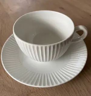 Kaj Franck - Zeldzame mid-century kop schotel Sointu (wit/creme) kopen? Bied vanaf 25!