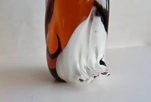 Vetro Design - Rood Vosje - Handgeblazen unicum kopen? Bied vanaf 1!