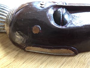 Niet of onleesbaar gesigneerd - Houten masker met de kenmerken van de Baoulé of Baule stam uit Ivoorkust kopen? Bied vanaf 1!