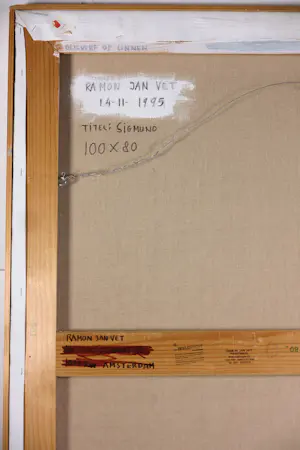 Ramon Jan Vet - Olieverf op doek, Sigmund - Ingelijst kopen? Bied vanaf 100!