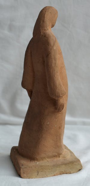 Klaas Pijlman - Beeldje van Terracotta , “Maria” – ca 1980 kaufen? Bieten Sie von 10!