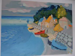 AcheterGeorges Lambert - Litho. Barques de Pêche? Enchérissez de 35!