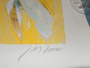 JAS - Kleuren zeefdruk BELLONA Hand gesigneerd kopen? Bied vanaf 45!