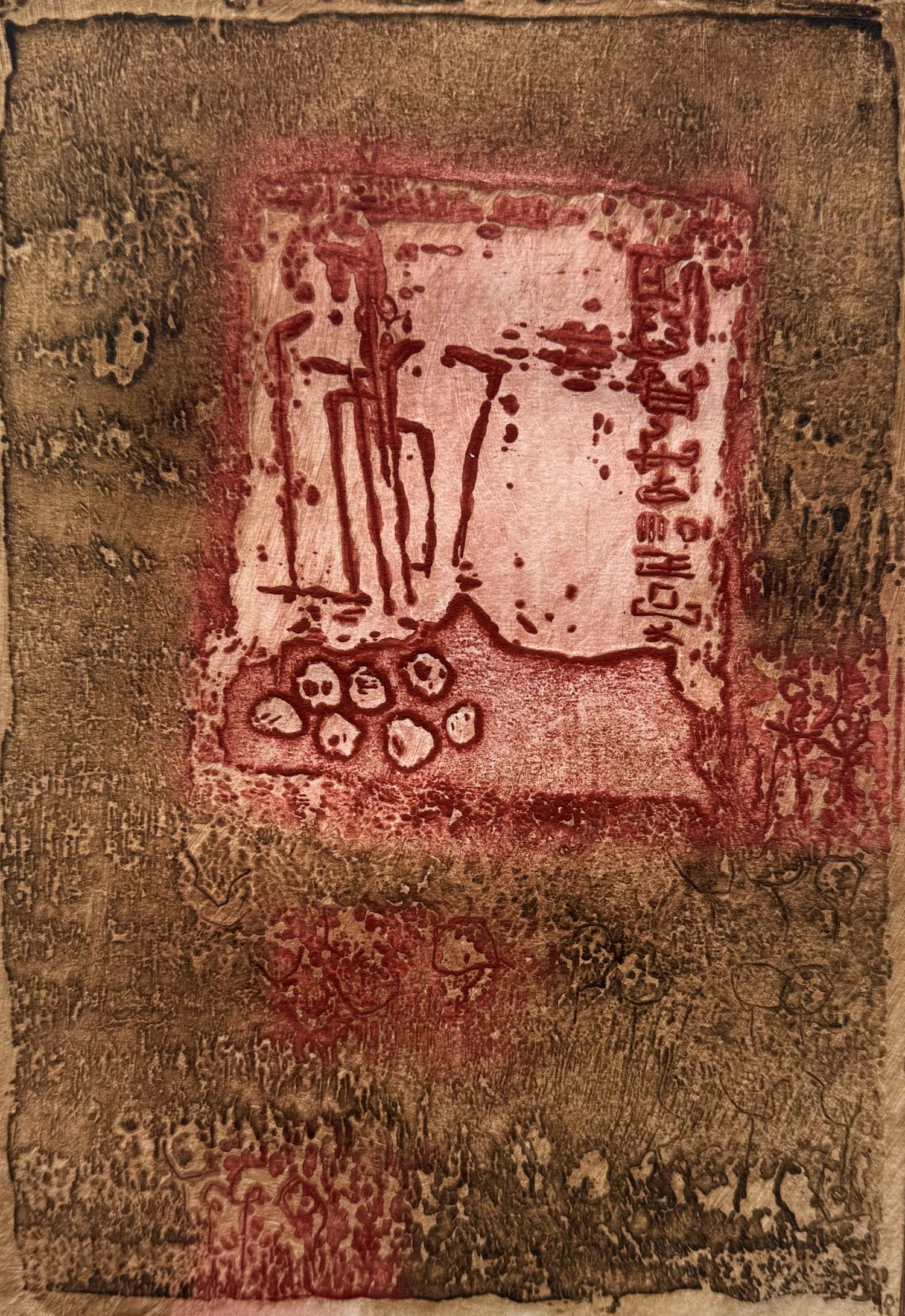 Jan Montyn - handgesigneerde kleurenlitho | 'Zonder titel' | 2000 kopen? Bied vanaf 60!