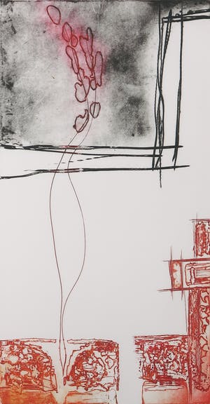 Olivier Beijn - Kleurenets, Zonder titel - Ingelijst kopen? Bied vanaf 1!