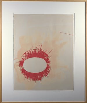 Carel Blotkamp - Vier litho's, AEIOU - Ingelijst kopen? Bied vanaf 50!