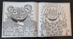 Keith Haring - Pop Shop kleurboek 1986. kopen? Bied vanaf 300!