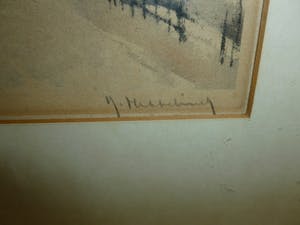 Roger Hebbelinck - Havenzicht en Goes,gehandtekend en genummerd in potlood. kopen? Bied vanaf 25!