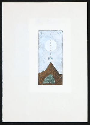 Leon Savelsberg - Gouache op papier, Zonder titel kopen? Bied vanaf 1!