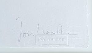 Jon Marten - Litho - Ingelijst kopen? Bied vanaf 65!