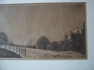 Cornelis Brandenburg - Ets - Koepelkerk, Amsterdam kopen? Bied vanaf 40!