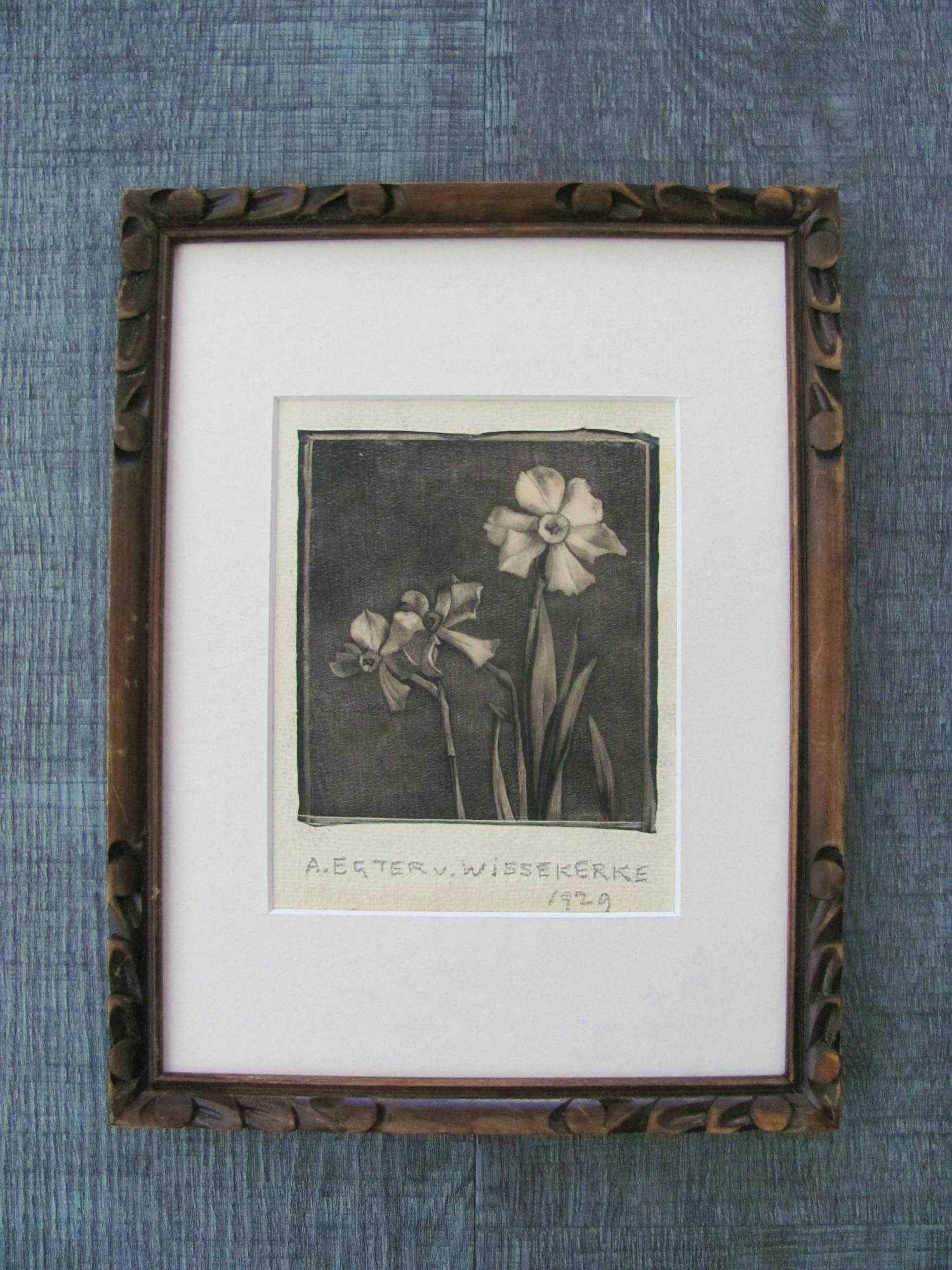 Anna Egter van Wissekerke - narcissen verkocht voor € 50!