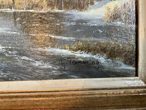 Albert Temming - winterlandschap kopen? Bied vanaf 250!