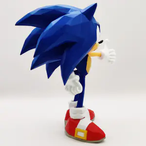 Richard Orlinski - SONIC THE HEDGEHOG – 35-jährige Jubiläum – Skulptur – LIMITED EDITION kopen? Bied vanaf 270!