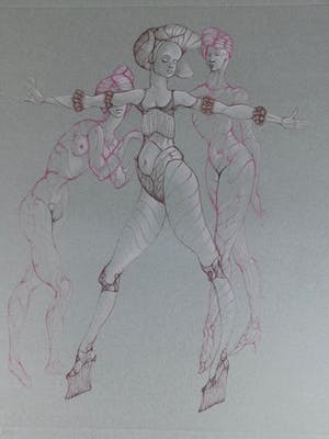 Leonor Fini - Les Danseuses kopen? Bied vanaf 35!