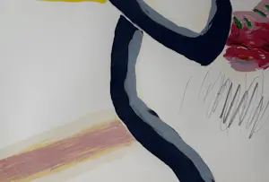 Roger Raveel - handgesigneerde kleurenlitho | 'La Berceuse' | 1989 (INGELIJST) kopen? Bied vanaf 1900!