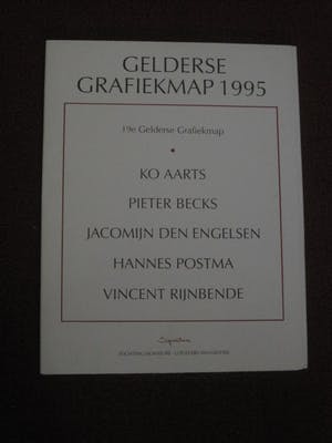 Ko Aarts - Gelderse Grafiekmap 1995- GEOMETRISCH BLAUW - zeer kleine oplage (15) kopen? Bied vanaf 29!