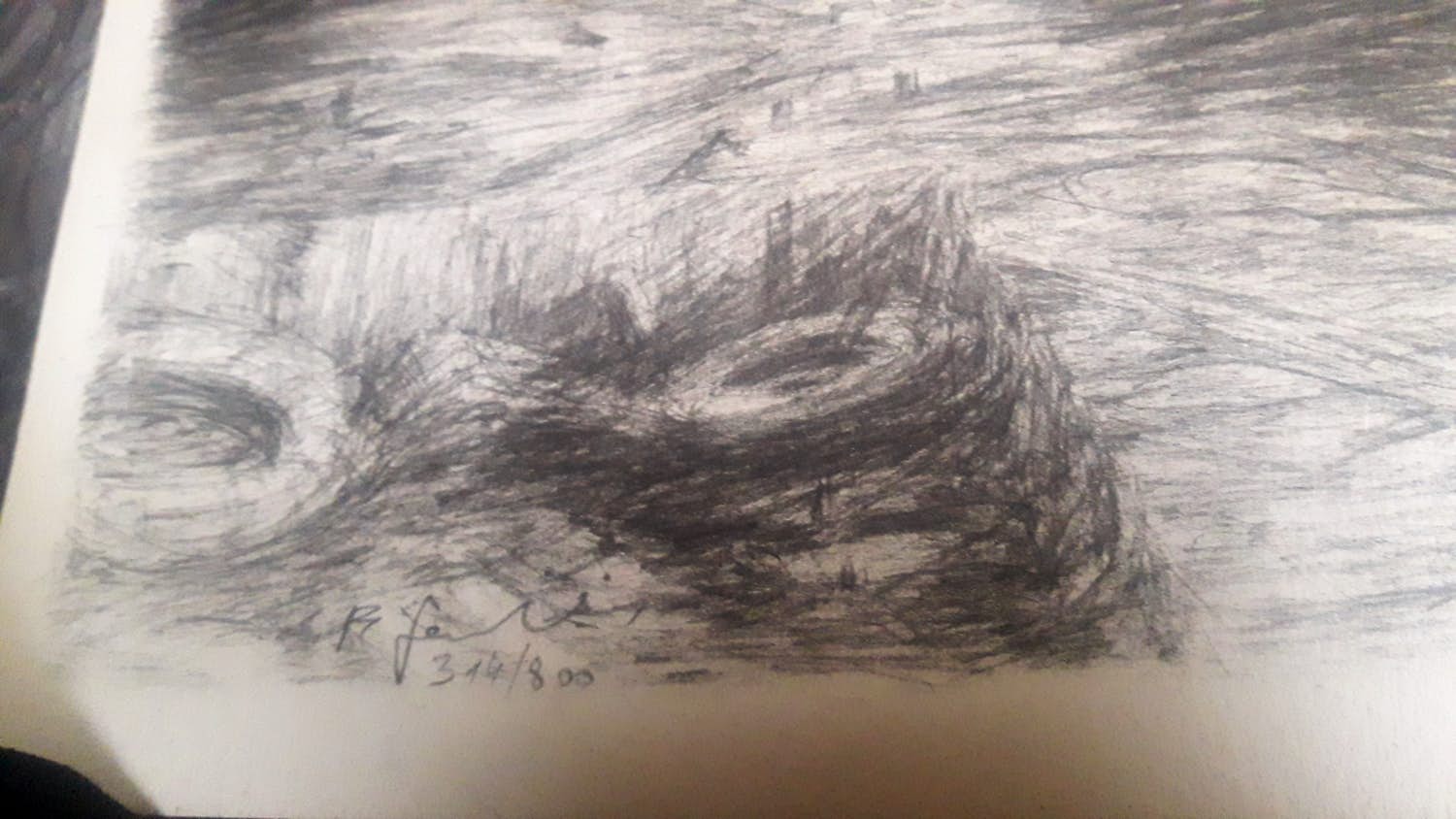 Vic Gentils - zonder titel verkocht voor € 1!