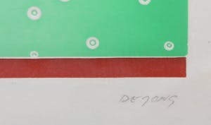 Thom de Jong - Litho, Spring in the city - Ingelijst kopen? Bied vanaf 1!