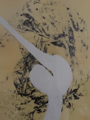 Julian Schnabel - Bandini (his foe pursued) - handbeschilderde zeefdruk met epoxy kopen? Bied vanaf 1750!