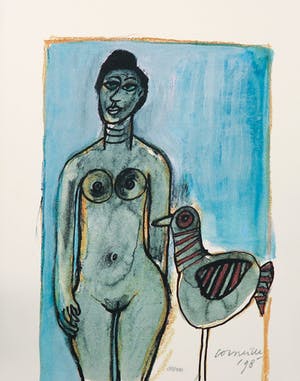 Corneille - Uitgave Beauties, Beasts and Birds met gesigneerde zeefdruk kopen? Bied vanaf 1!