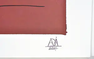 Valerio Adami - Offset - Signatuurstempel - N° 50/300 - 1979 kopen? Bied vanaf 50!