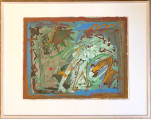 Buy Dominique Chan - Acryl - Ingelijst? Bid from 95!