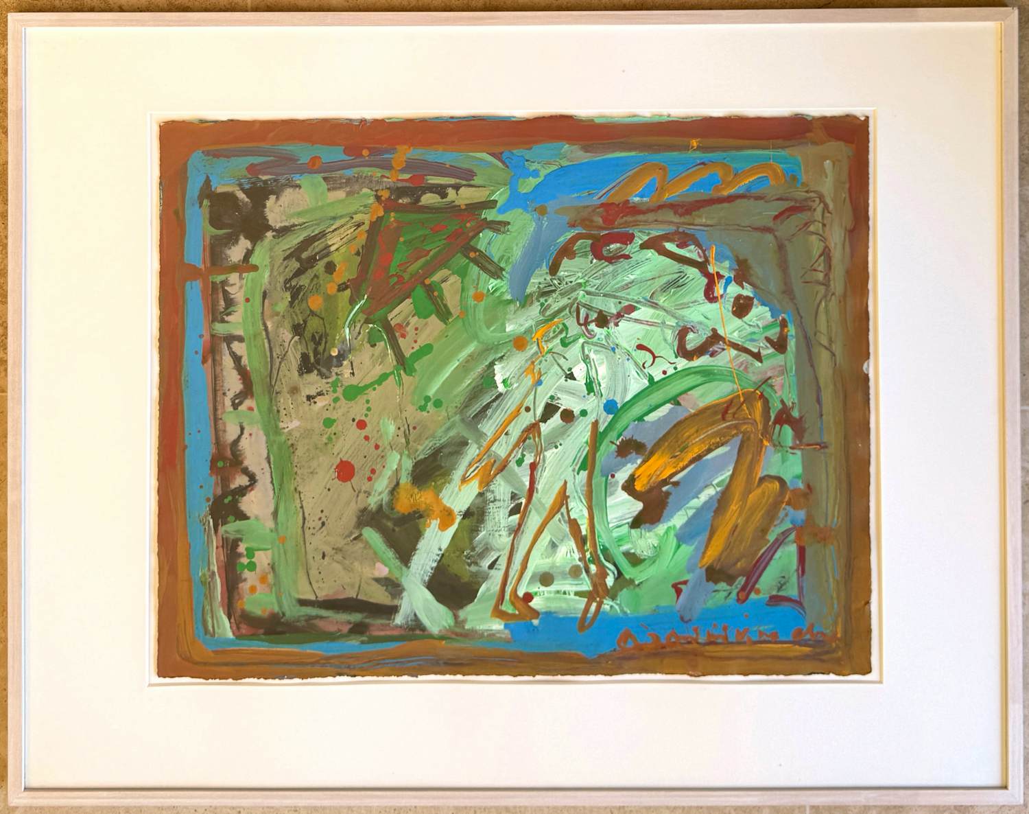 Dominique Chan - Acryl - Ingelijst kopen? Bied vanaf 95!