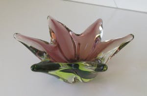 Flavio Poli - Sommerso zeester vormig schaaltje in dieppaars en Anna groen kopen? Bied vanaf 32!