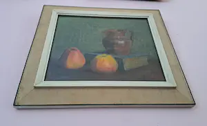 Arnout van Gilst - Stilleven met appelen, kan en boek kopen? Bied vanaf 109!