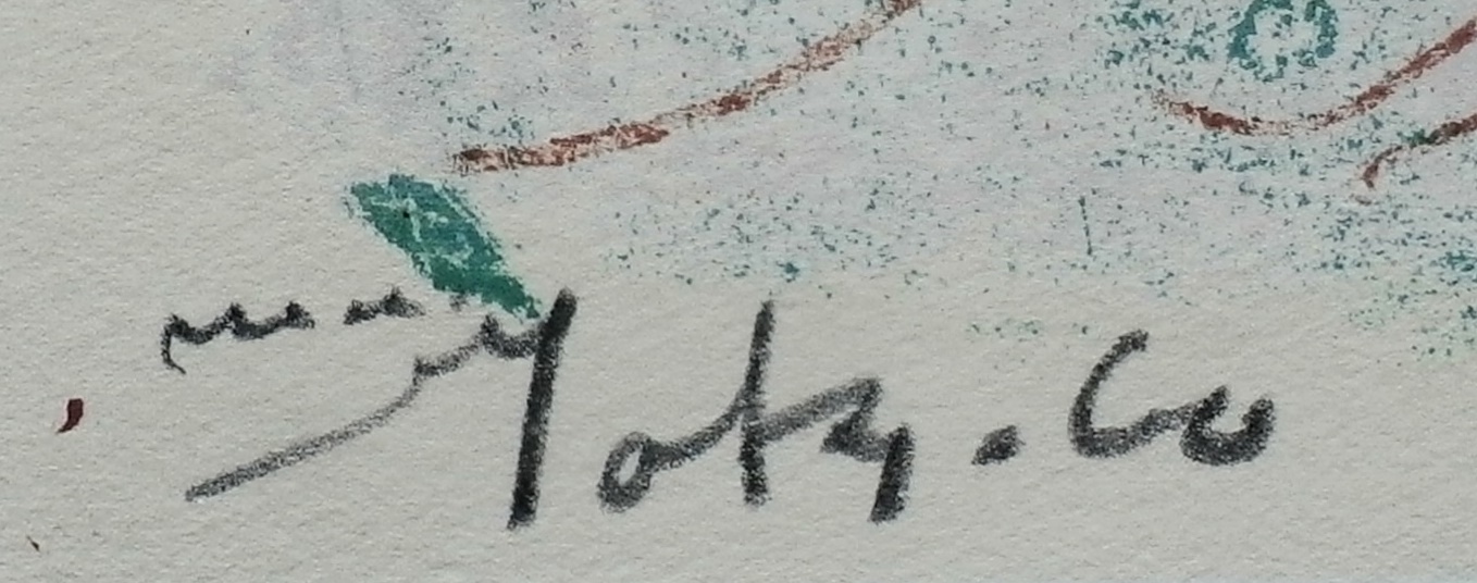 Wim Motz - Zeefdruk - 1960 kopen? Bied vanaf 55!