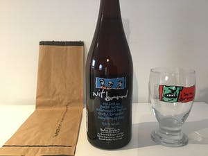 Curiosa - Herman brood gezeefdrukte bierfles en glas met originele verpakking kopen? Bied vanaf 50!
