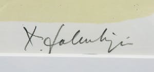 Kees Salentijn - Litho, Zonder titel - Ingelijst kopen? Bied vanaf 50!