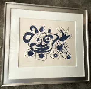 Karel Appel - Onbekend verkocht voor € 250!