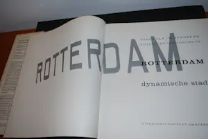 Cas Oorthuys - Dynamisch Rotterdam, 1959 - omslag Dick Elffers kopen? Bied vanaf 100!