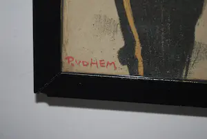 Piet van der Hem - Kleurenlitho & zeldzame catalogus kopen? Bied vanaf 50!