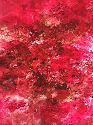 Armando - Rotes Bild / afbeelding in rood verkocht voor € 75!