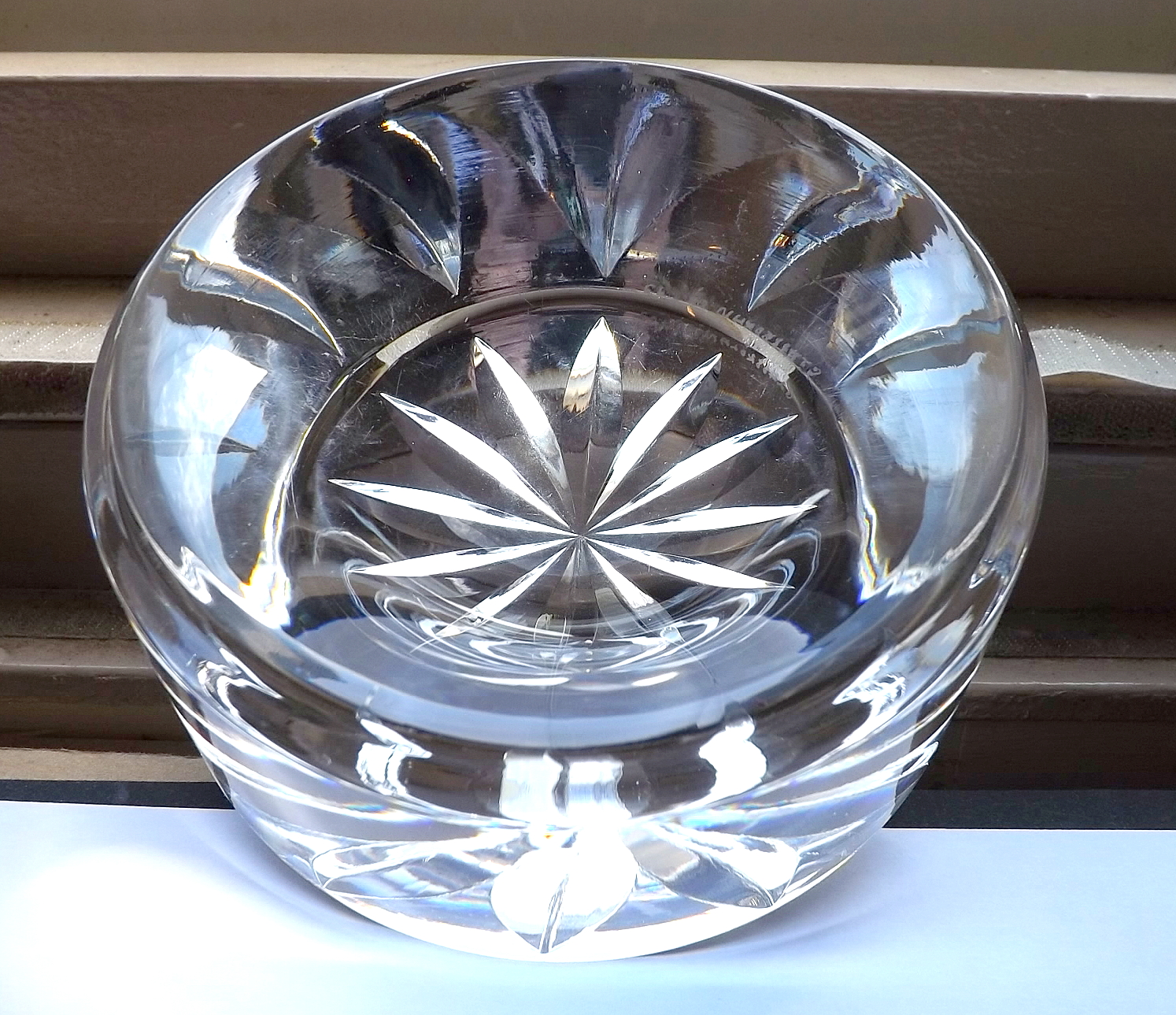 Orrefors - Unica geetste kristallen bowl - Glasskolan 73  kopen? Bied vanaf 1!