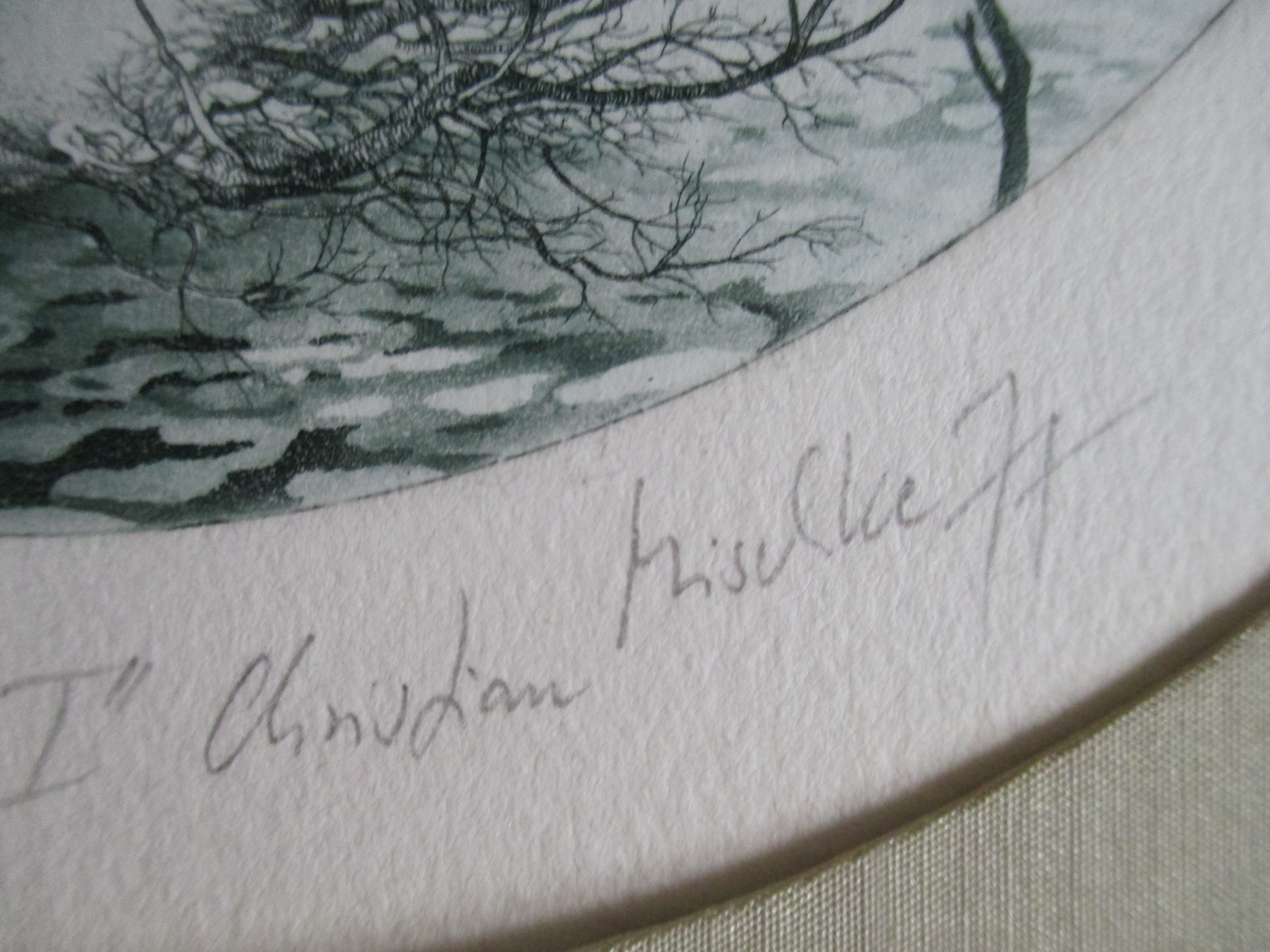 Christian Mischke - ets "Hommage à Hesse I" kopen? Bied vanaf 35!