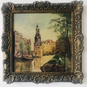 Niet of onleesbaar gesigneerd - 'Westertoren' David Querido (1891-1943) kopen? Bied vanaf 1!