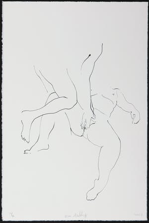 Sam Drukker - Litho, Zonder titel kopen? Bied vanaf 1!