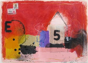 Theo Koster - Zeefdruk en collage, 5 - Ingelijst kopen? Bied vanaf 20!