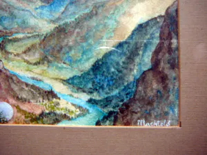 Machteld Hooyen - Summerballad -aquarel circa 1980- kopen? Bied vanaf 35!