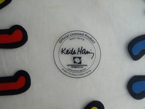 Keith Haring - 4x Placemat – 2002 – doorsnede 33,5 cm kopen? Bied vanaf 10!