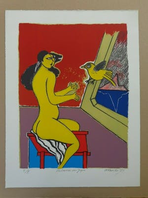 Corneille - MEMOIRE DU JAPON / KLEURLITHO / 58x44cm / SIG / 1984 kopen? Bied vanaf 175!