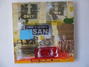 George Heidweiller - Gemende Techniek, Acryl op Doek kopen? Bied vanaf 110!