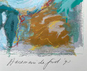 Annemarie de Groot - handgesigneerde zeefdruk | 'Circus' | 1993 kopen? Bied vanaf 10!