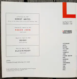 Asger Jorn - Complete publicatie Lefebre (NY) met originele litho kopen? Bied vanaf 95!