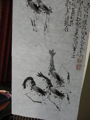 Niet of onleesbaar gesigneerd - "Shrimps" kopen? Bied vanaf 1!